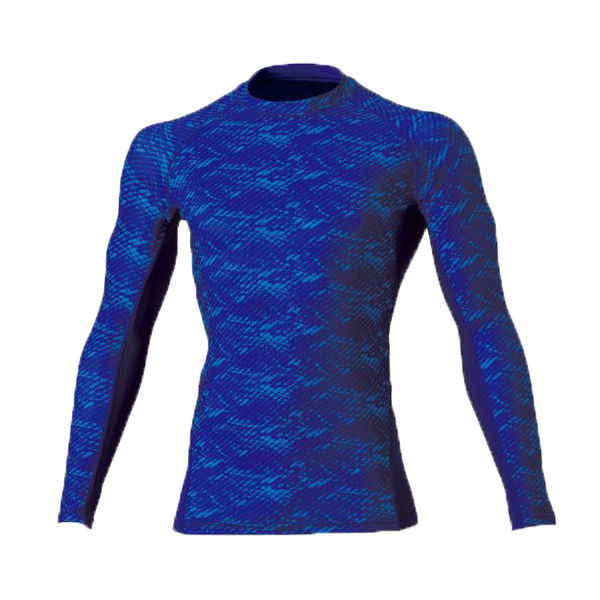 メッシュ on メッシュ 重ね着コーデ クールダウン長袖サポートシャツ+ベースボールシャツ