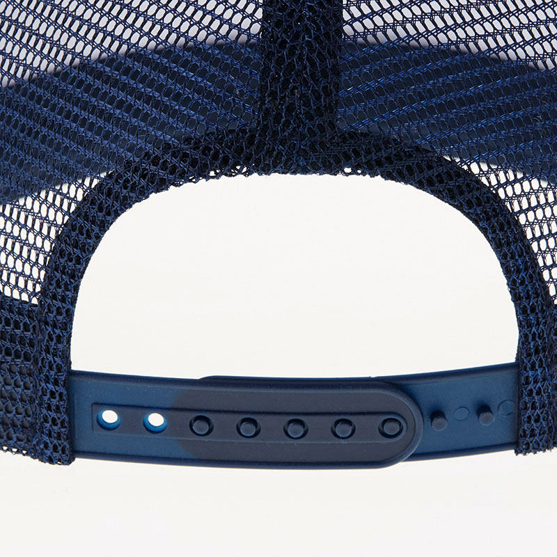 ストレッチデニムカーゴパンツ(ワンウォッシュ) S～LL フラットバイザーメッシュキャップ コーデ