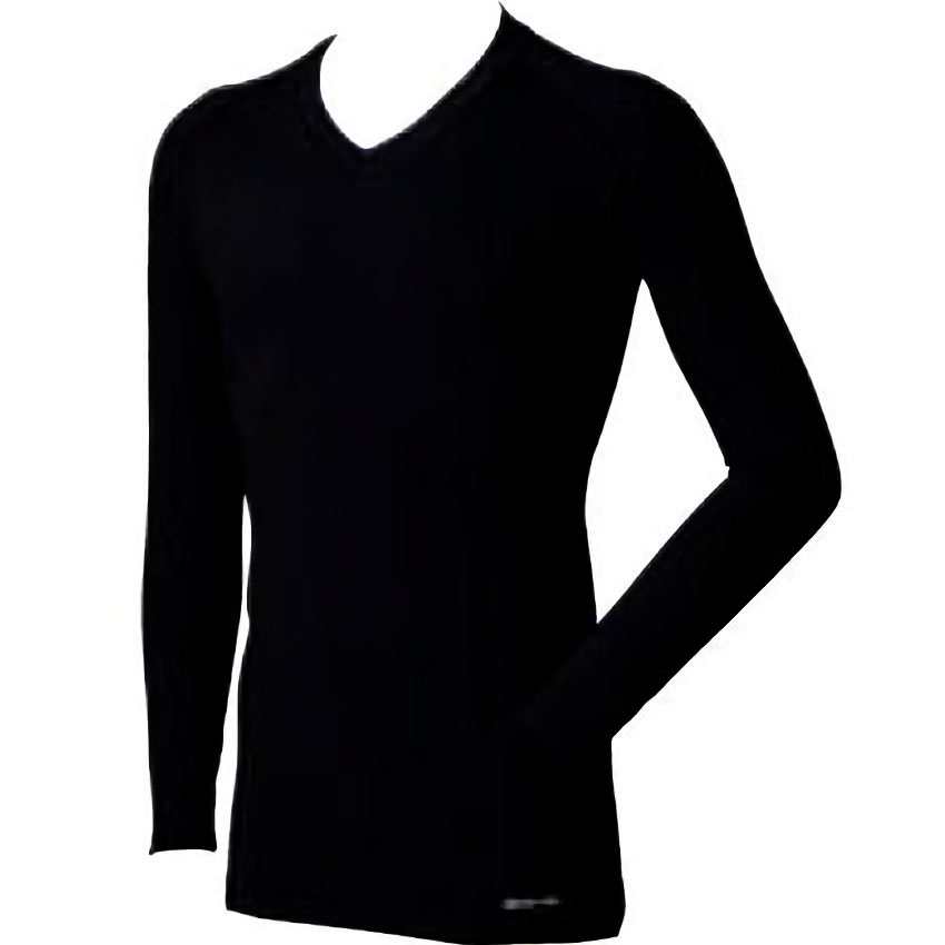 オールシーズン インナーサポートVネック長袖+カーディガン コーデ・セットアップ for Men