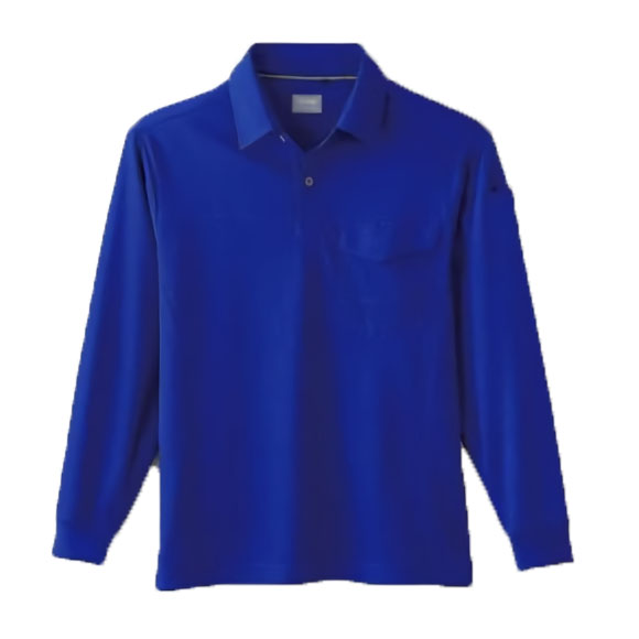 SOWA 4.9oz 優れた通気性 ドライ+デオドラント長袖ポロシャツ SS～3Lサイズ