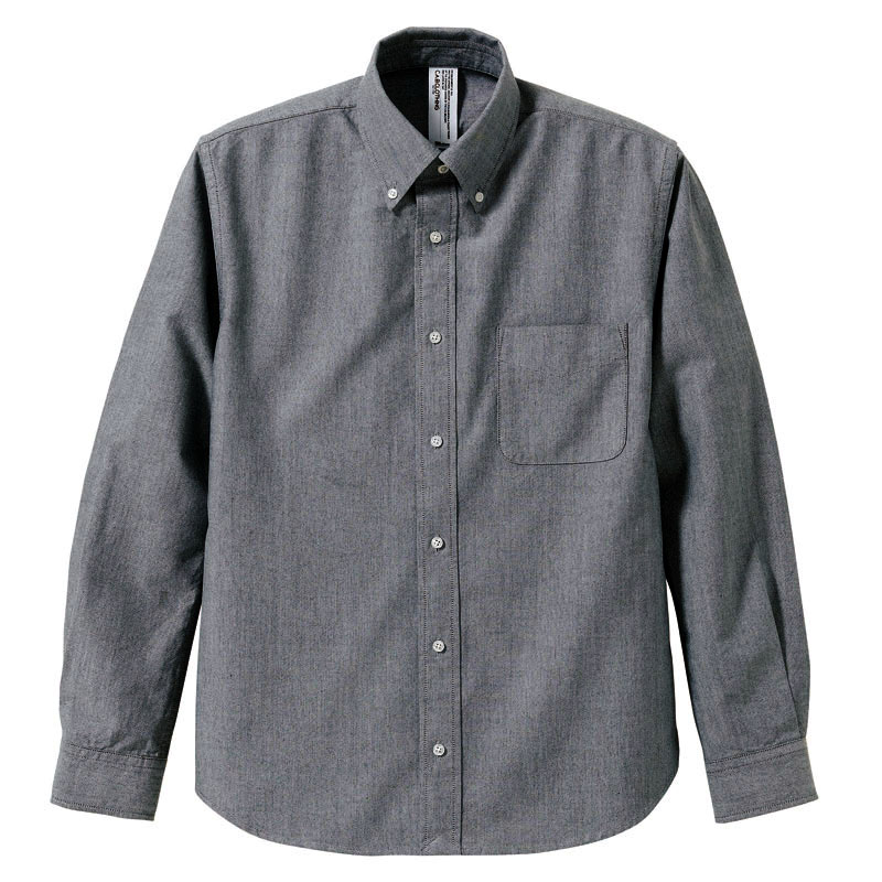 オックスフォード ボタンダウン長袖シャツ+インナー長袖Tシャツ 学割セットアップ