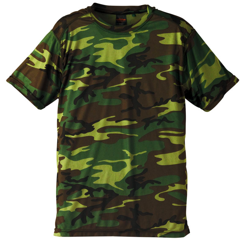 C.A.B.CLOTHING ドライ クールナイス カモフラージュTシャツ S～XLサイズ