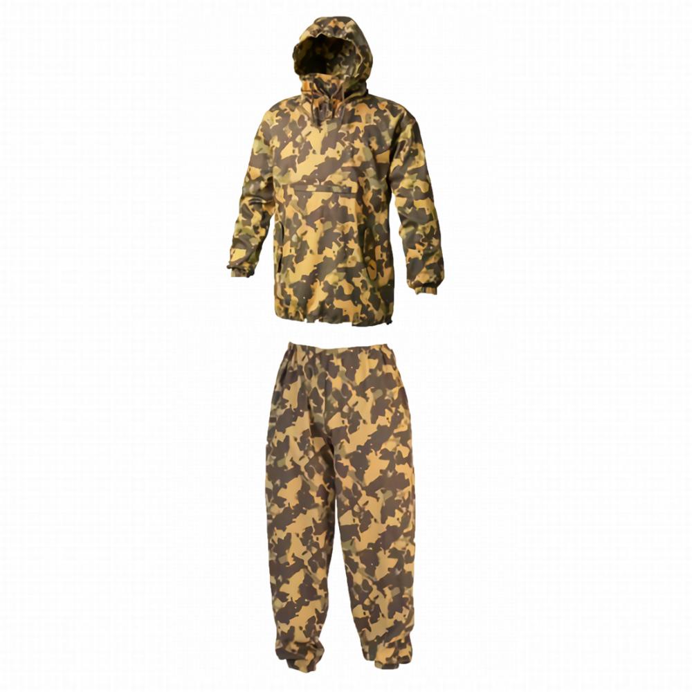 BULL WORKS 迷彩柄ヤッケ上下セットアップ(綿100%,オールシーズン) 3Lサイズ