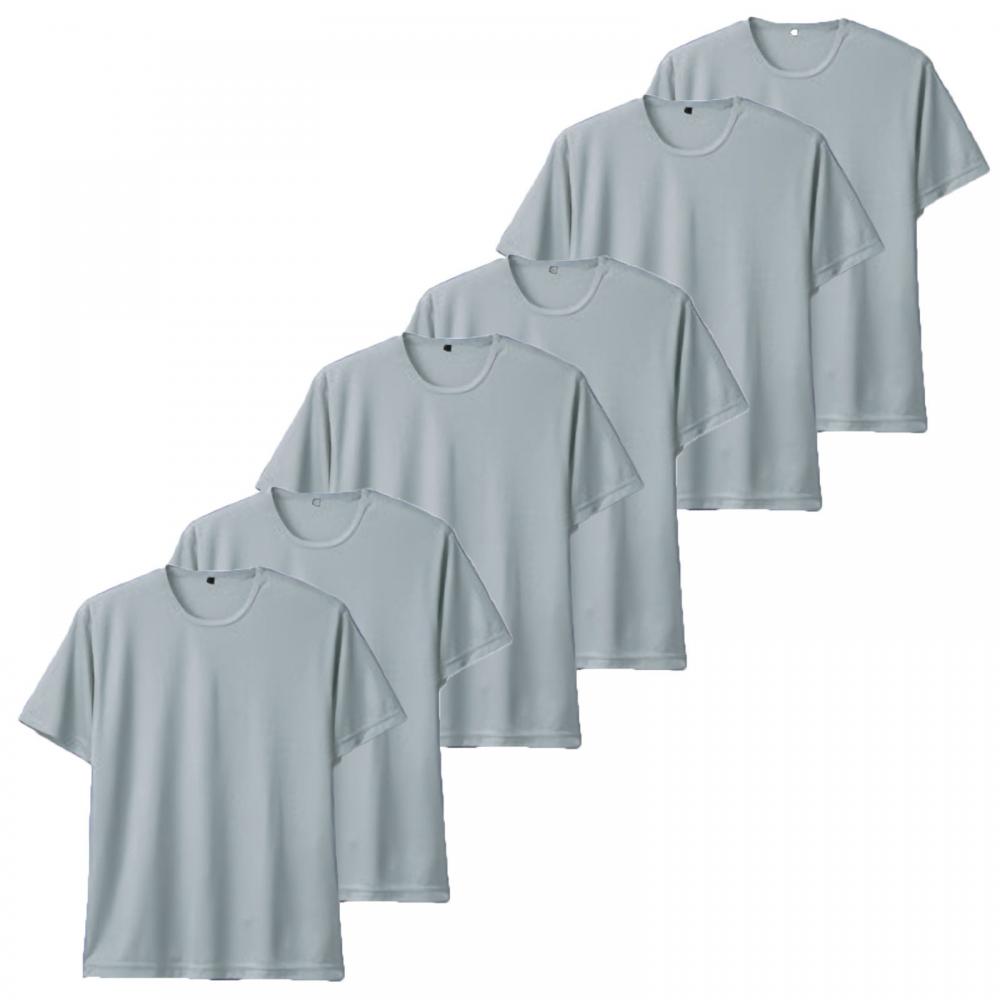 6days 3.4oz 半袖Tシャツ2枚組(吸汗速乾+消臭)X3=6枚組  M～3Lサイズ