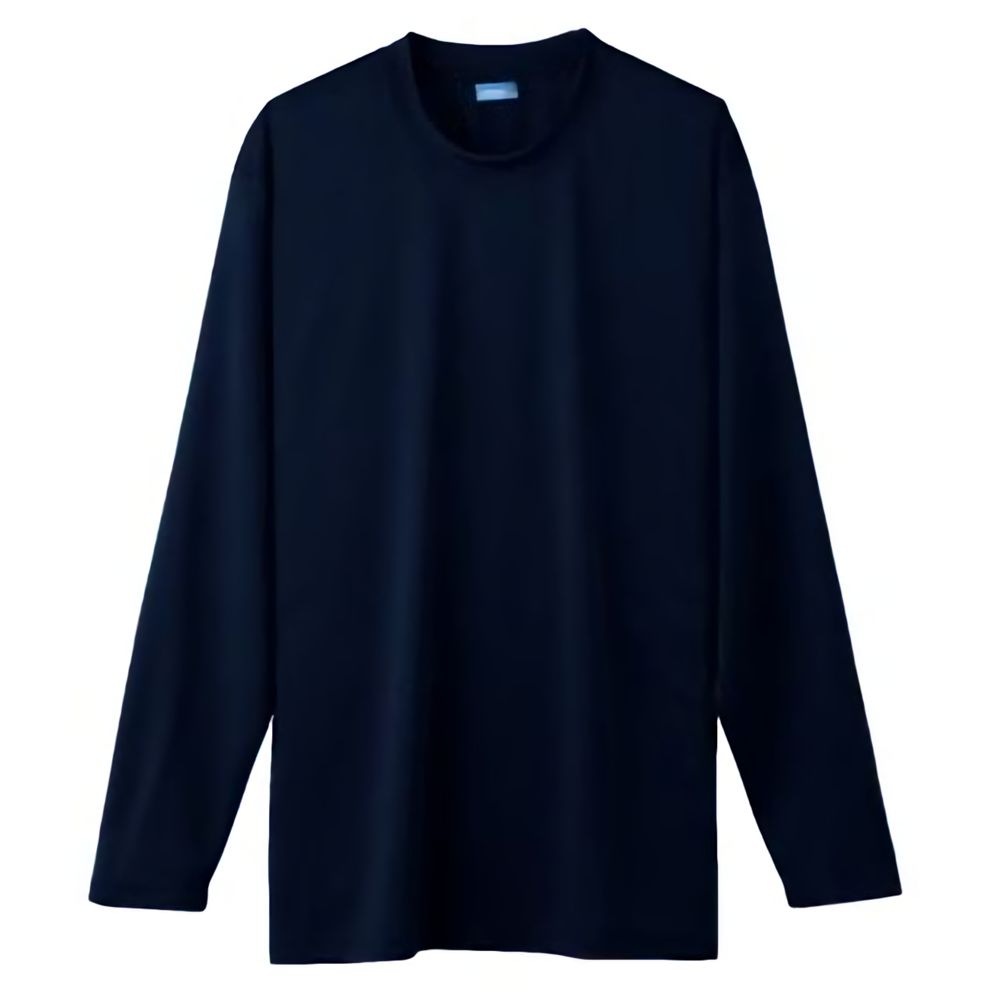 DRY+D 半袖Tシャツ+長袖Tシャツ(袖口リブ・胸ポケット無し)重ね着コーデ 6Lサイズ