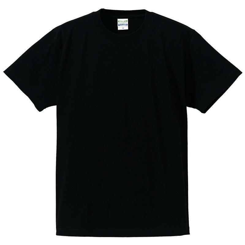 ユナイテッドアスレ 5.6oz ハイクオリティーTシャツ 黒(ブラック) S～XLサイズ