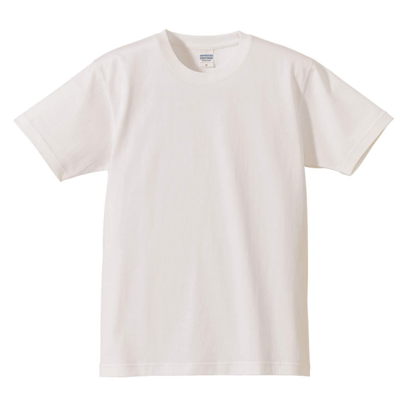 ユナイテッドアスレ 7.1oz 重厚感のある丈夫な半袖Tシャツ 白(ホワイト) XS～XL
