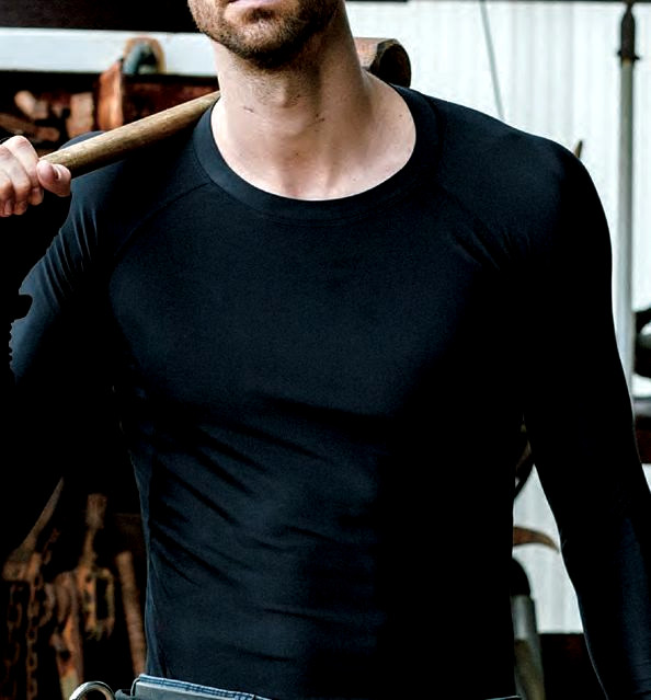 G.GROUND 5.6oz 接触冷感・消臭コンプレッションウェア S～3Lサイズ