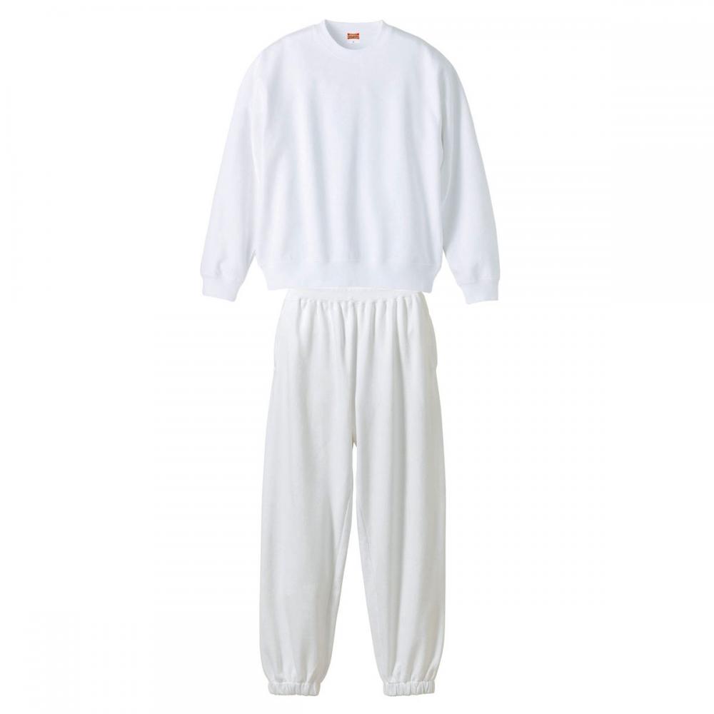 スウェット上下セットアップ(トレーナー+ルーズパンツ Hip Hop) S～LL(XL)サイズ