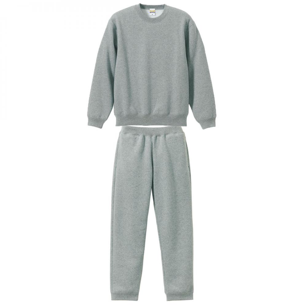 ユナイテッドアスレ 10.0oz 裏起毛スウェット上下セットアップ(トレーナー+パンツ) Jrサイズ