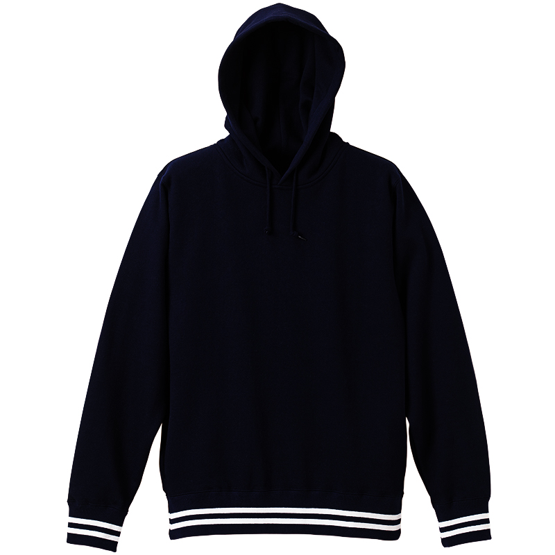 ヘビーウェイト 12.0oz スウェットラインリブプルオーバーパーカー(裏起毛) S～LL(XL)