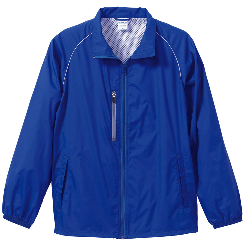 ユナイテッドアスレ ナイロンスタンドリフレクトジャケット(背裏付き) S～3L(XXL)サイズ