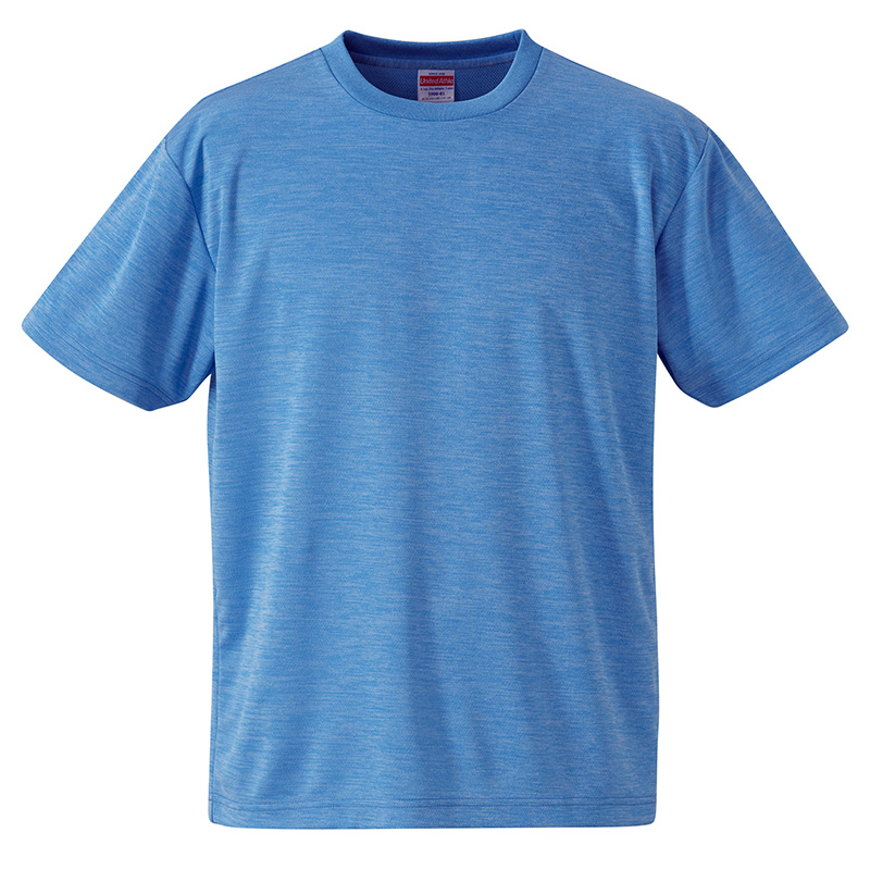 ユナイテッドアスレ 4.1oz ドライアスレチックTシャツ へザーカラー S～XLサイズ