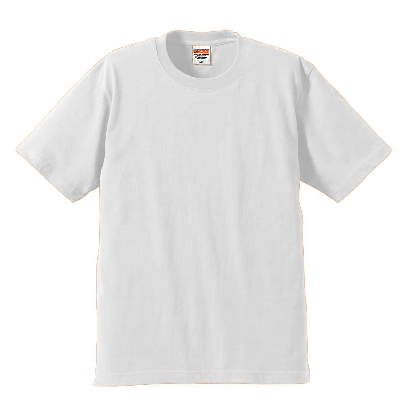 ユナイテッドアスレ 6.2oz プレミアムTシャツ 白(ホワイト) SS(XS)～LL(XL)サイズ