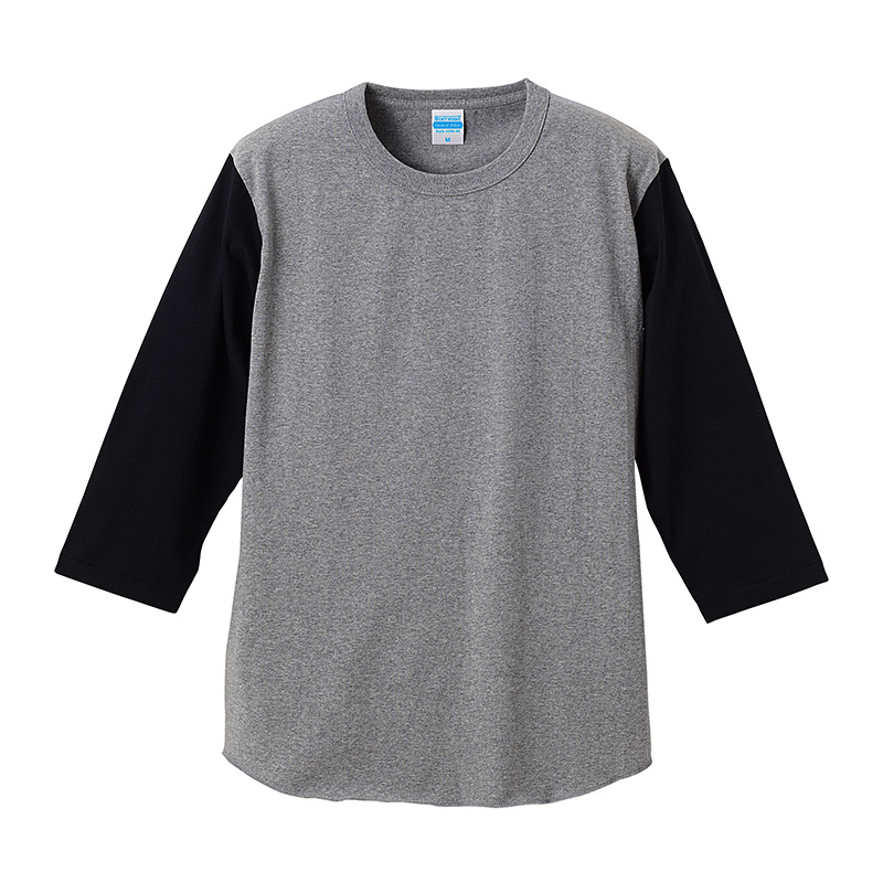 オーセンティックベースボール3÷4スリーブ(七分袖)Tシャツ 7.1oz S～XLサイズ