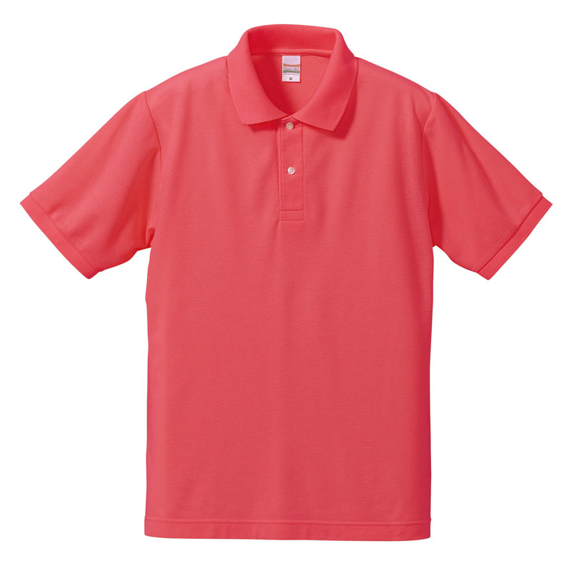 鹿の子ユーティリテーポロシャツ(ドライ・消臭・UVカット) 5.3oz 5L(XXXXL)サイズ