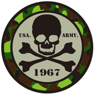 MA-1ワッペン 11005 USA. ARMY. 1967