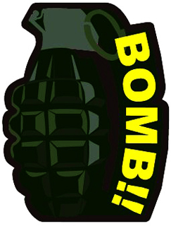 MA-1ワッペン 11031　U.S.ARMY BOMB!!