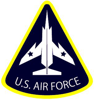 MA-1ワッペン 11027　U.S.AIR FORCE 戦闘機