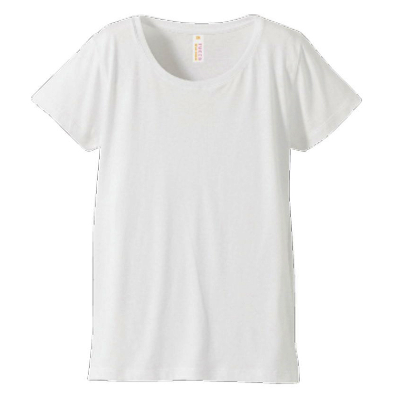 rucca 4.1oz 実感さらさらドライTシャツ ホワイト(白) レディース S～XL