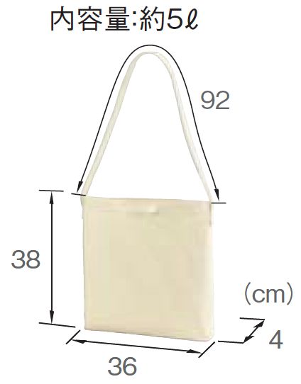 Arakai 14.3oz キャンバス2WAYショルダーバッグ