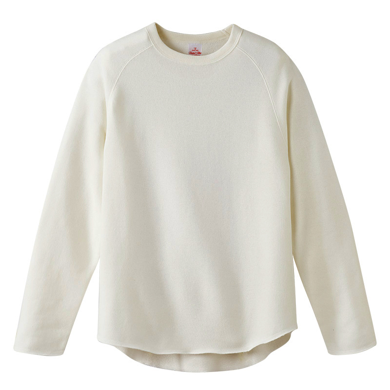 FF 8.4oz ファインフレンチテリー カットオフクルーネックスウェット M～XLサイズ