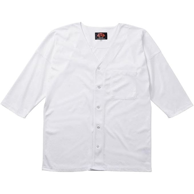 鯔背 INASE SOWA祭り服 鯉口シャツ(さや柄大) 7985-02 S~3Lサイズ