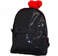 [ミカサ]MIKASA レディース ドット柄エナメルデイバック