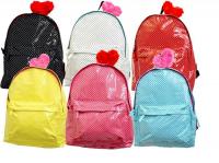 [ミカサ]MIKASA レディース ドット柄エナメルデイバック