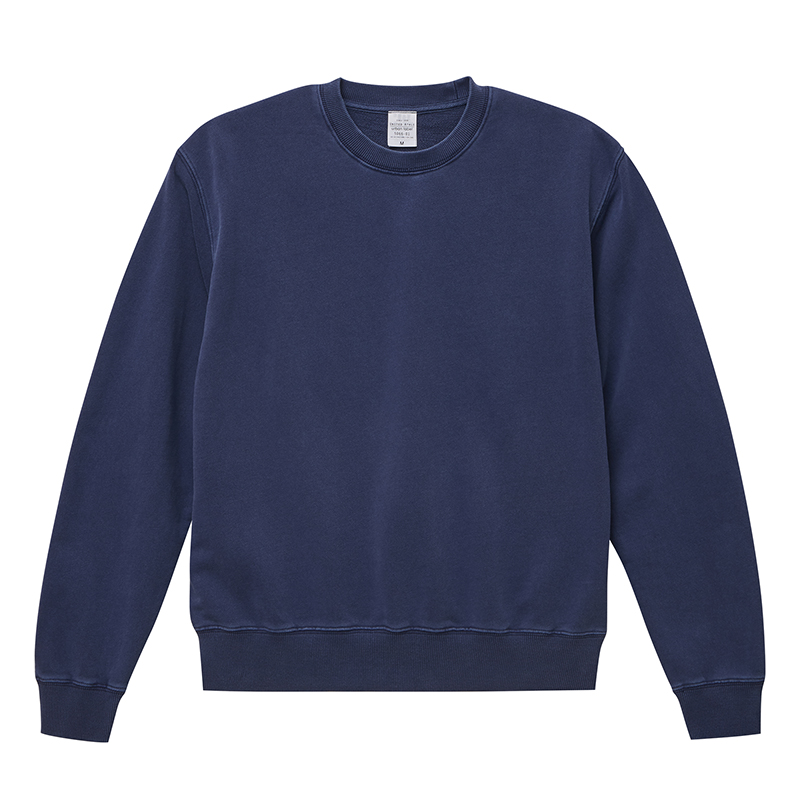 ユナイテッドアスレ 8.8oz ピグメントダイ クルーネック スウェット