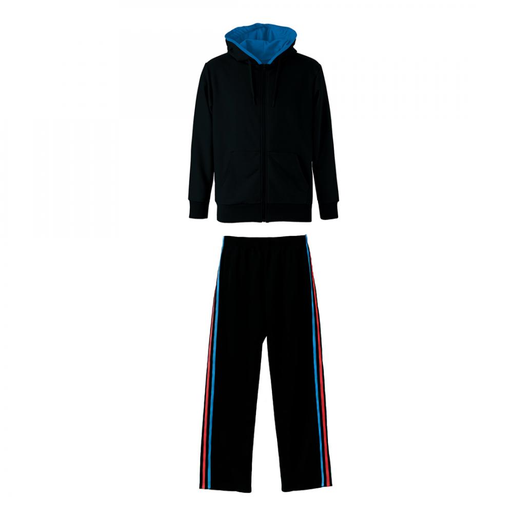 ユナイテッドアスレ  ドライ フルジップパーカー+ジャージロングパンツ上下セットアップ XS～XL