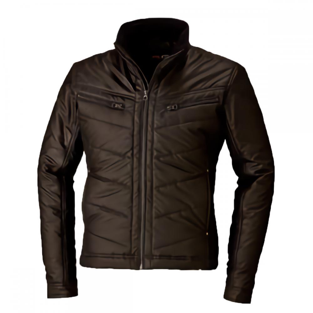 G.GROUND レザーテイスト ライダースジャケット 3Lサイズ