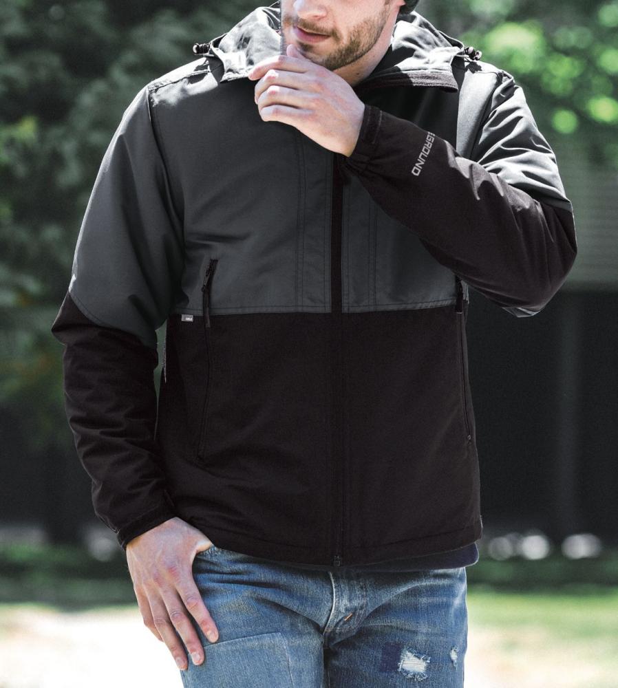 G.GROUND 撥水(背当てアルミプリント)防風防寒ブルゾン S～LLサイズ